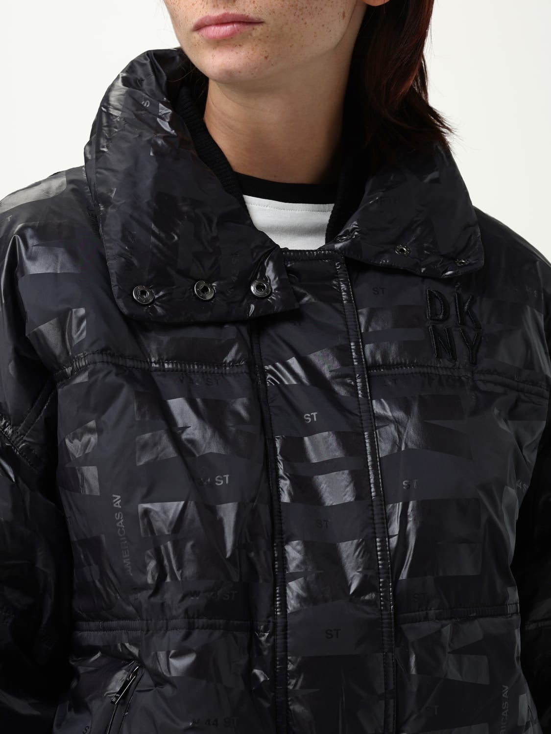 DKNY JACKET: Jacket woman Dkny, Black - Img 4