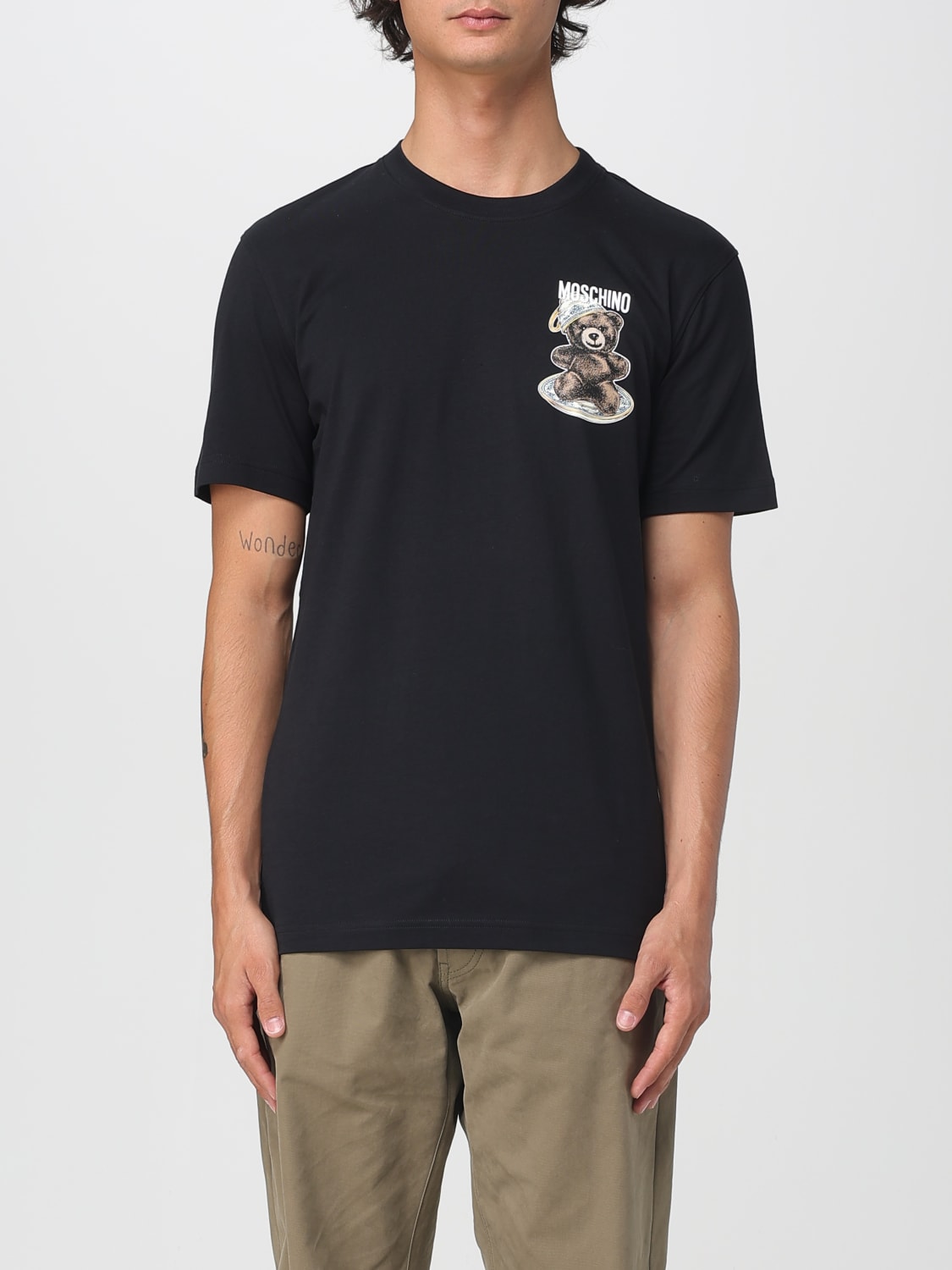 MOSCHINO COUTURE T-SHIRT: T-shirt men Moschino Couture, Black - Img 1