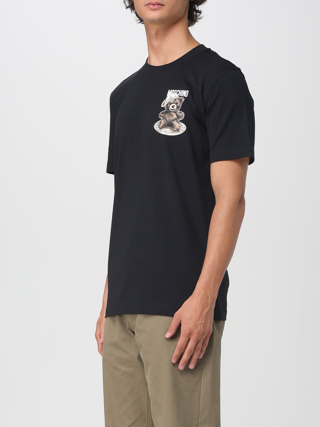 MOSCHINO COUTURE T-SHIRT: T-shirt men Moschino Couture, Black - Img 3