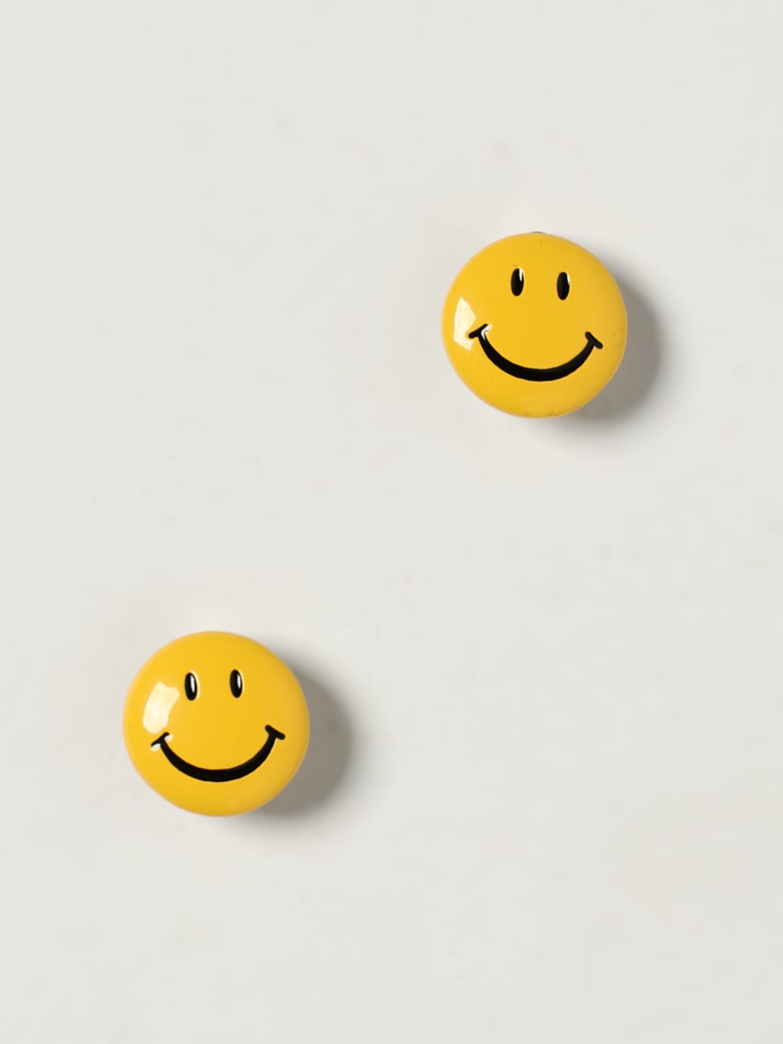 MOSCHINO COUTURE GIOIELLO: Orecchini Moschino Couture in ottone e resina , Giallo - Img 1