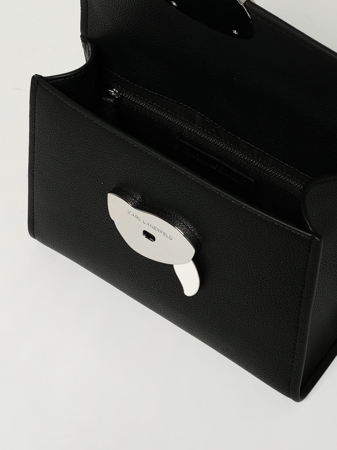 KARL LAGERFELD MINITASCHE: Umhängetasche damen Karl Lagerfeld, Schwarz - Img 3