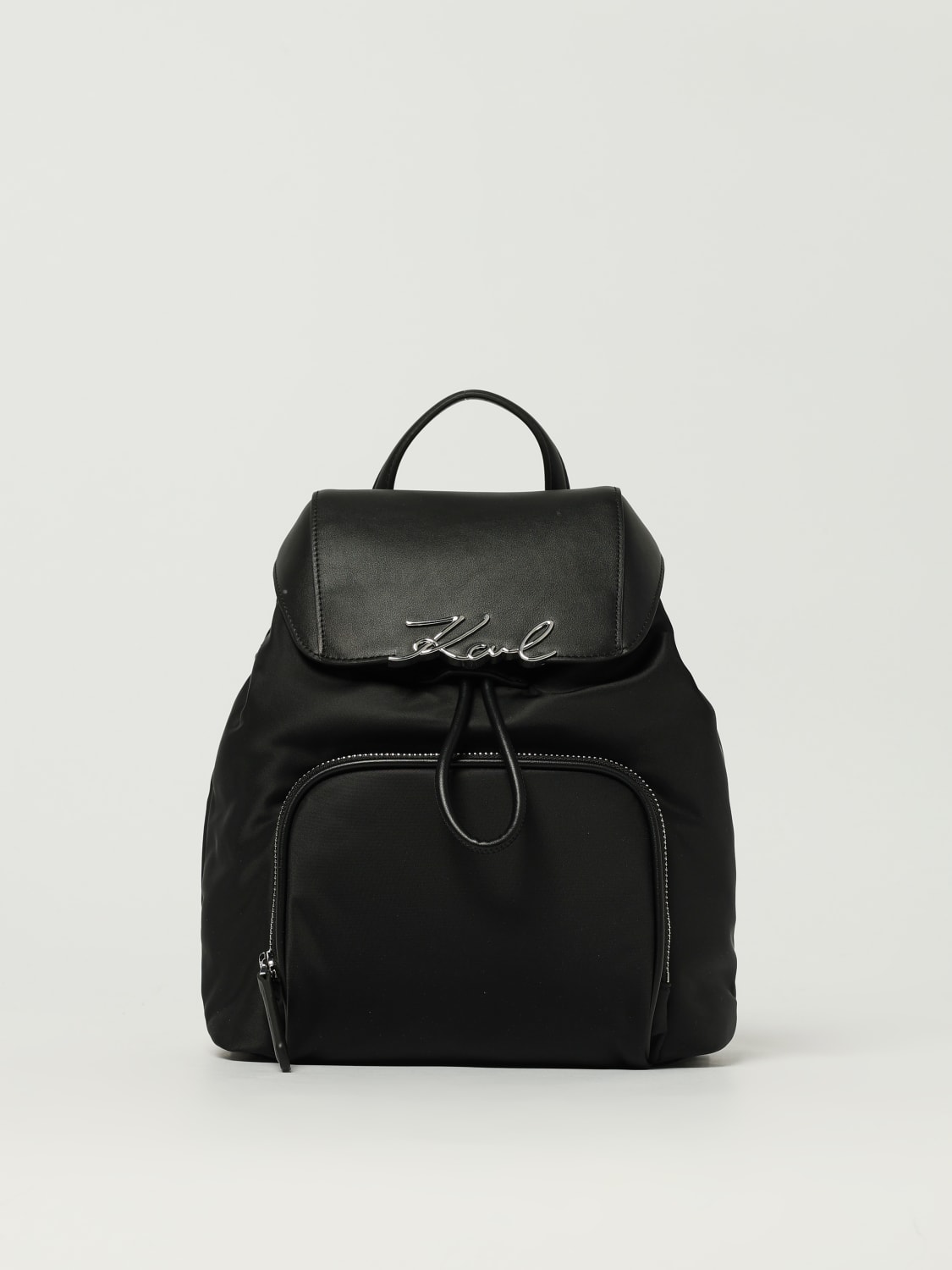 KARL LAGERFELD BACKPACK: Backpack woman Karl Lagerfeld, Black - Img 1