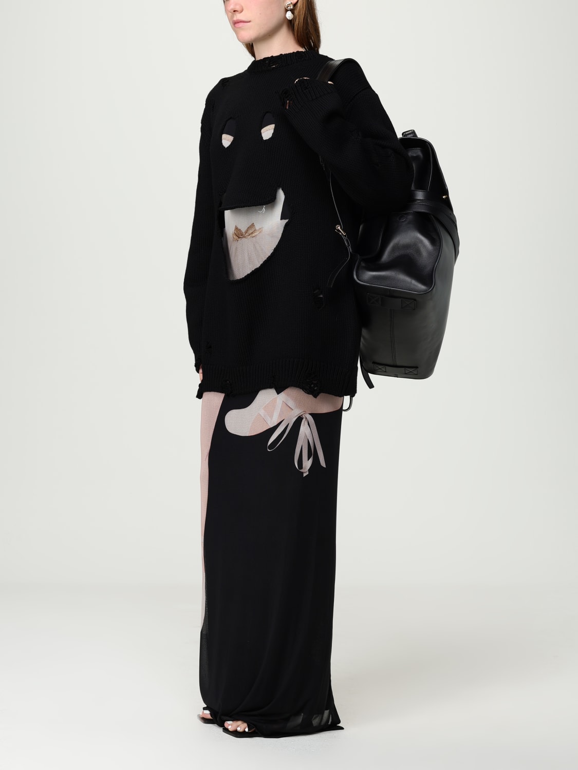 MOSCHINO COUTURE RUCKSACK: Rucksack damen Moschino Couture, Schwarz - Img 2