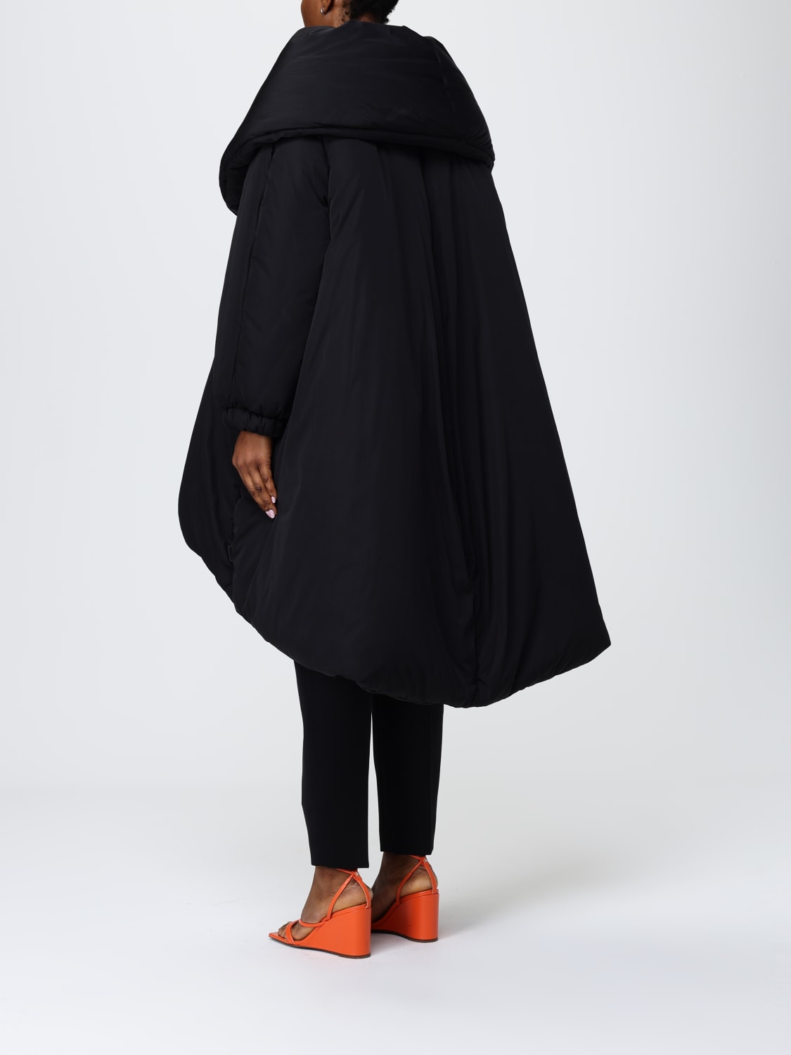 MOSCHINO COUTURE CHAQUETA: Abrigo mujer Moschino Couture, Negro - Img 3