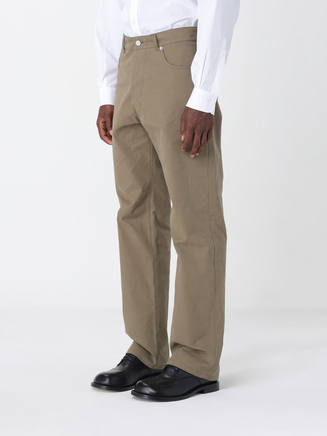 MOSCHINO COUTURE JEANS: Jeans men Moschino Couture, Brown - Img 4