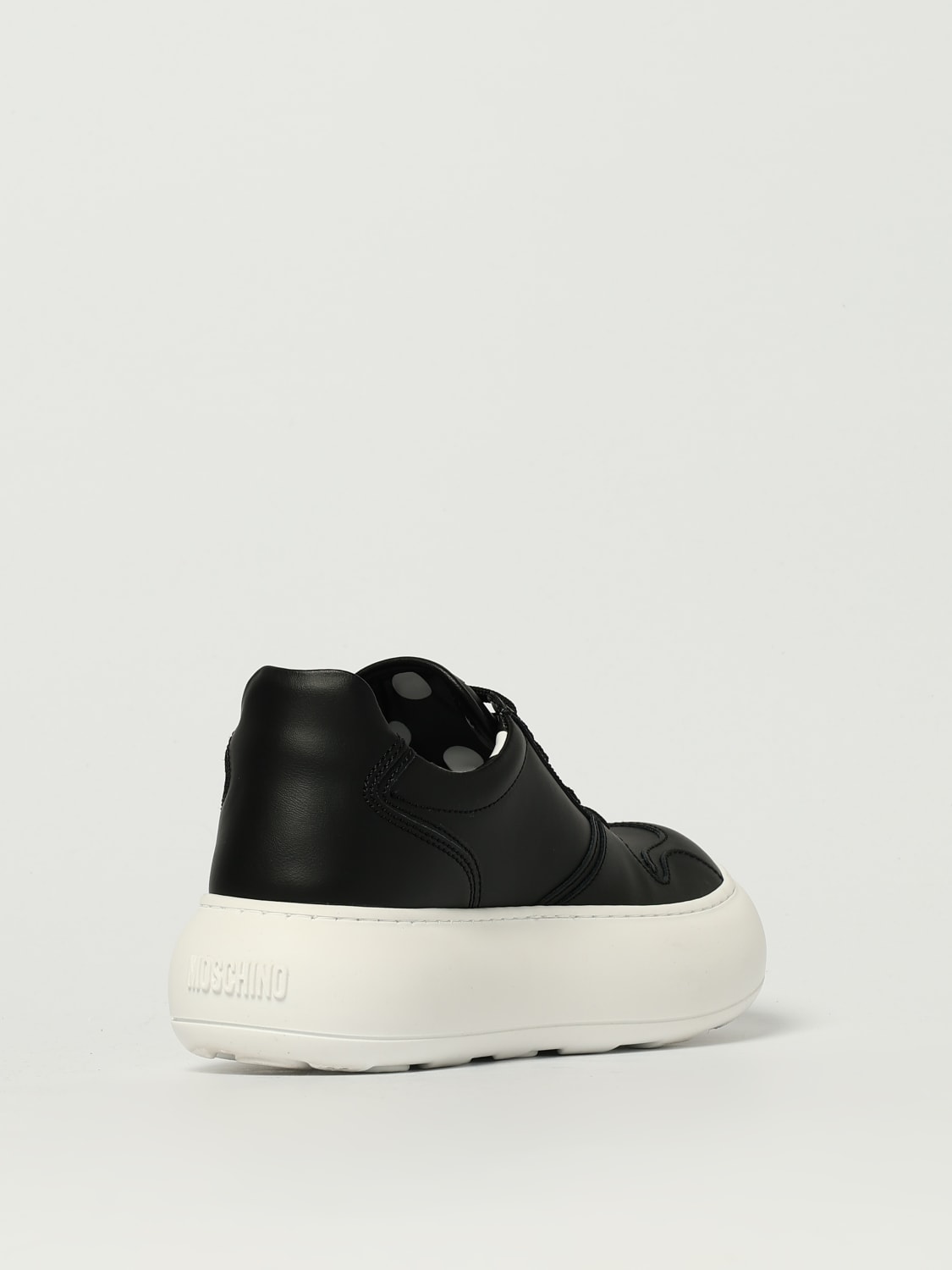 MOSCHINO COUTURE SNEAKERS: Sneakers herren Moschino Couture, Schwarz - Img 3