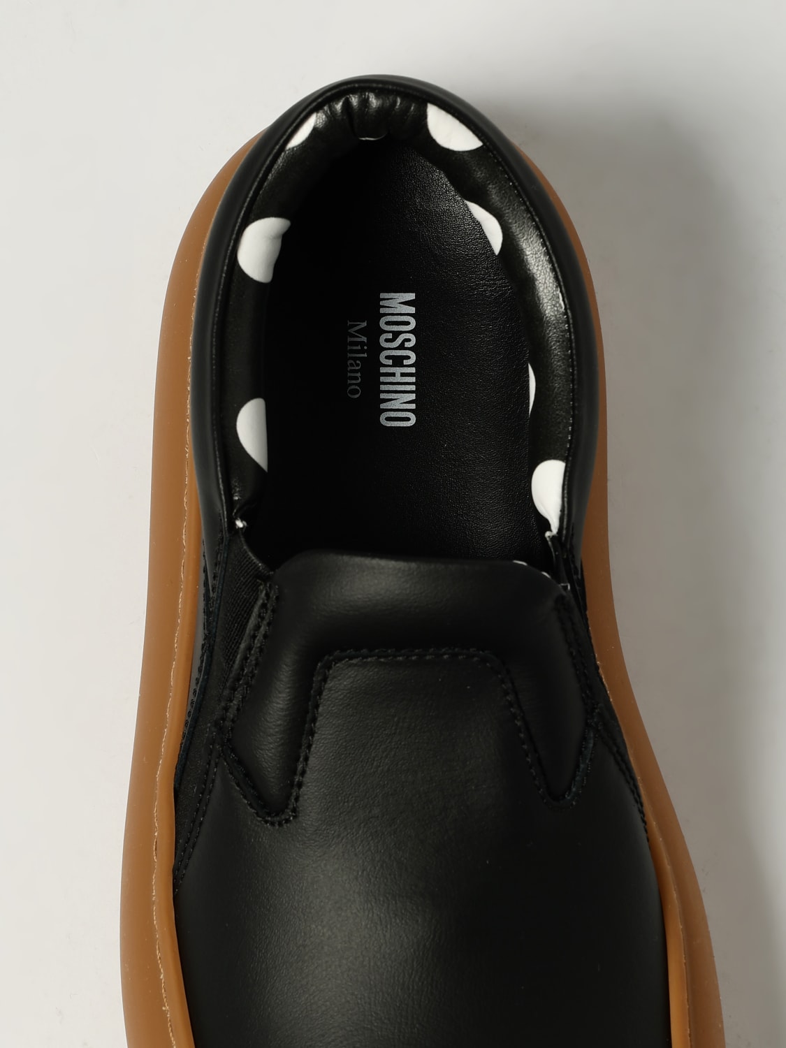 MOSCHINO COUTURE SNEAKERS: Sneakers men Moschino Couture, Black - Img 4