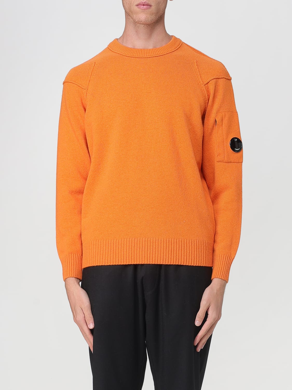C.P. COMPANY PULLOVER: Pullover herren C.P. Company, Orange - Img 1