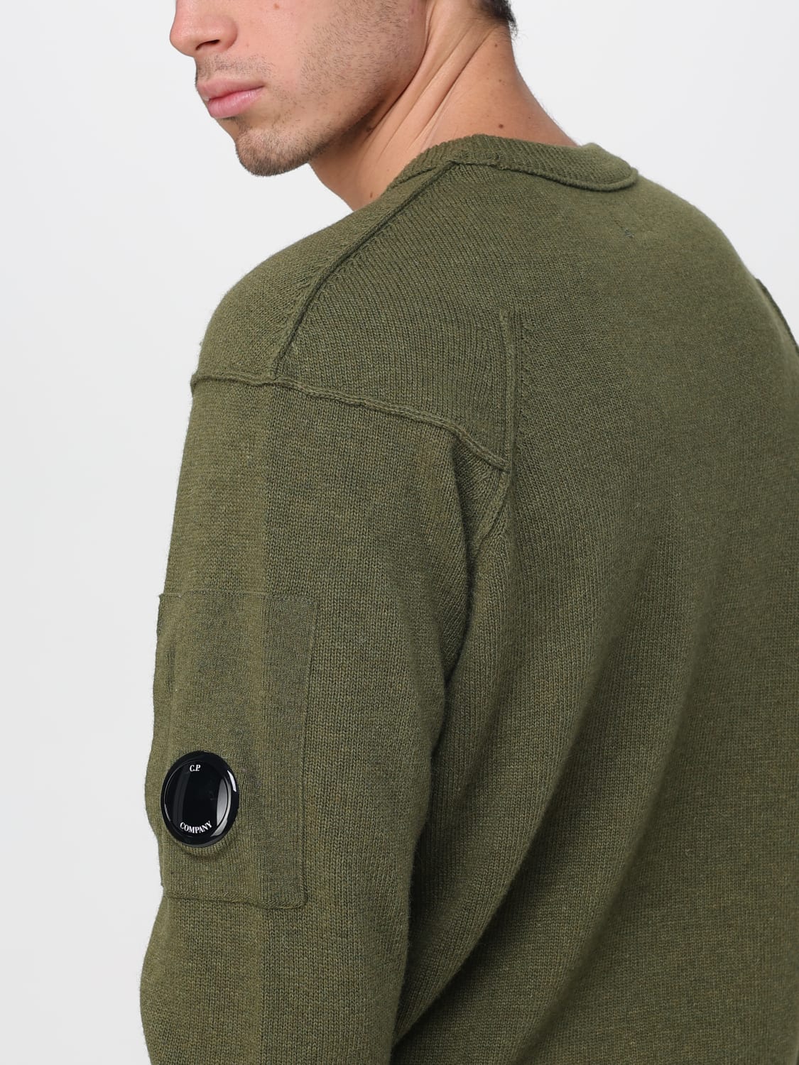 C.P. COMPANY SWEATER: Sweater men C.P. Company, Green - Img 3