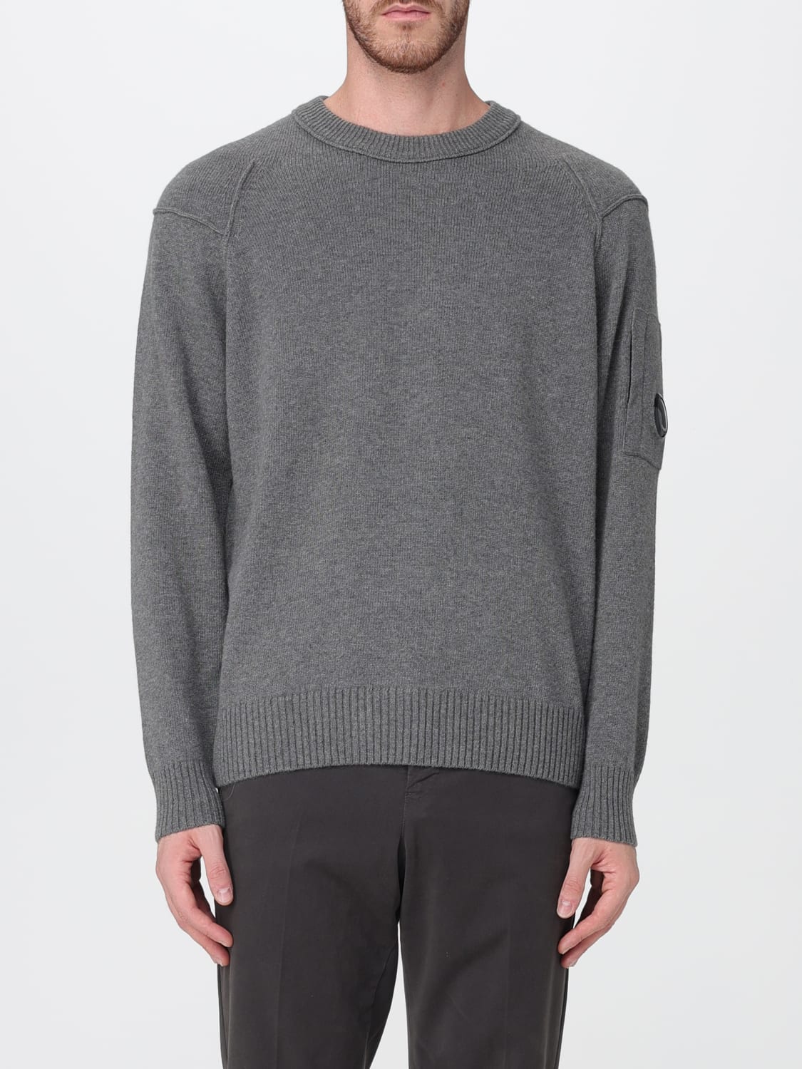 C.P. COMPANY SWEATER: Sweater men C.P. Company, Grey 1 - Img 1