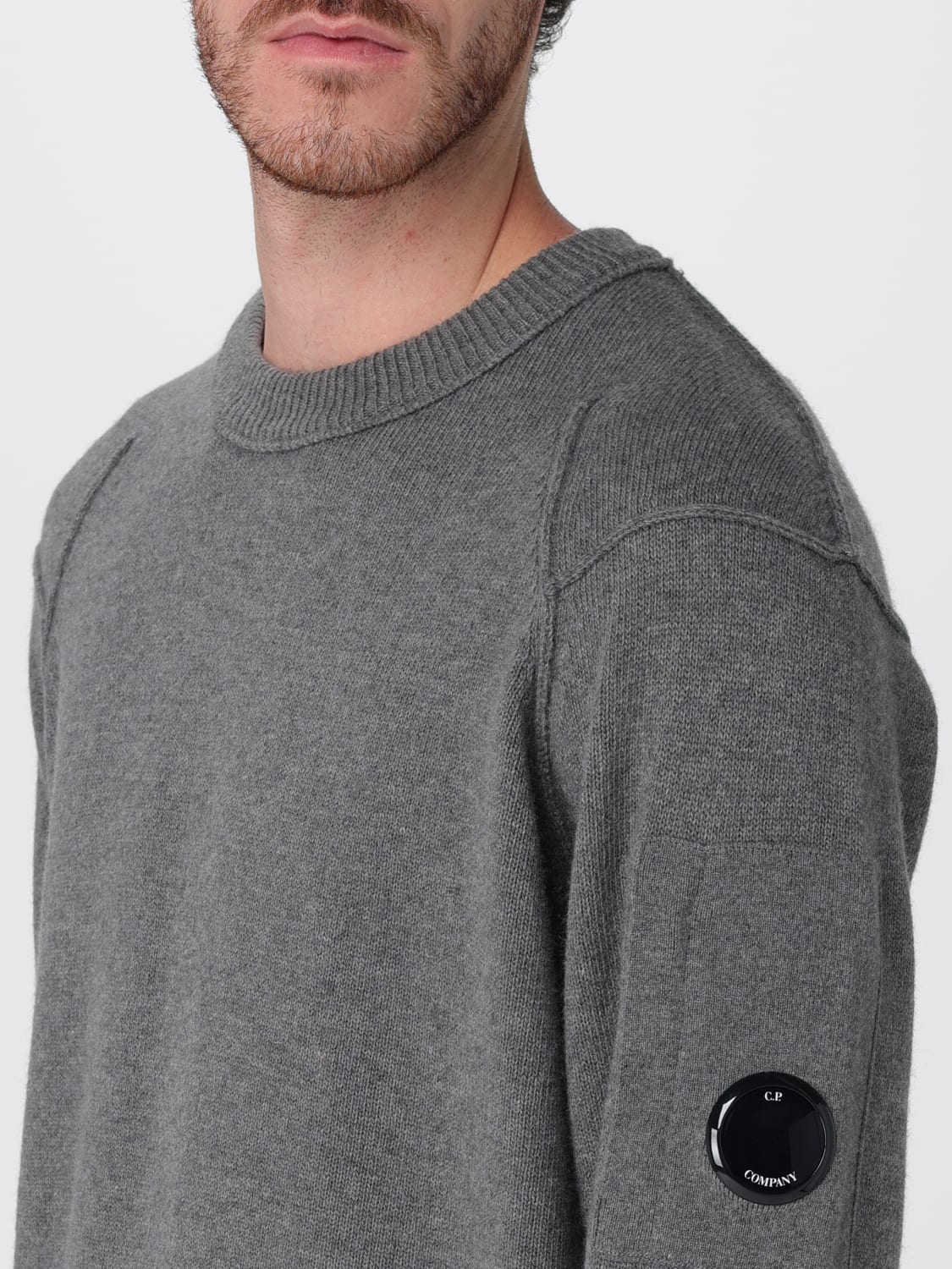 C.P. COMPANY SWEATER: Sweater men C.P. Company, Grey 1 - Img 3