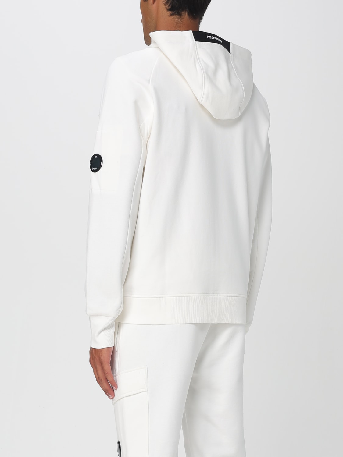 C.P. COMPANY SWEATSHIRT: Sweatshirt homme C.P. Company, Blanc - Img 3