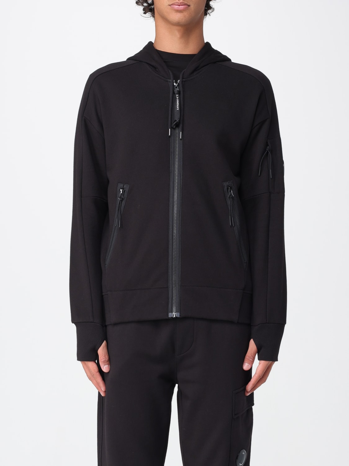 C.P. COMPANY SUDADERA: Sudadera hombre C.P. Company, Negro - Img 1