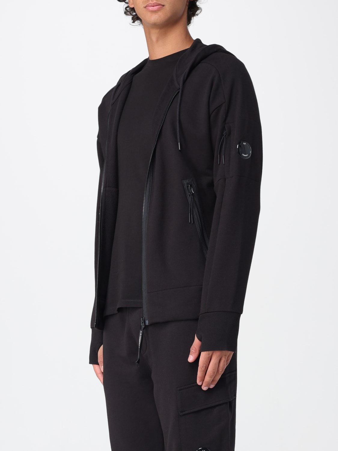 C.P. COMPANY SUDADERA: Sudadera hombre C.P. Company, Negro - Img 4