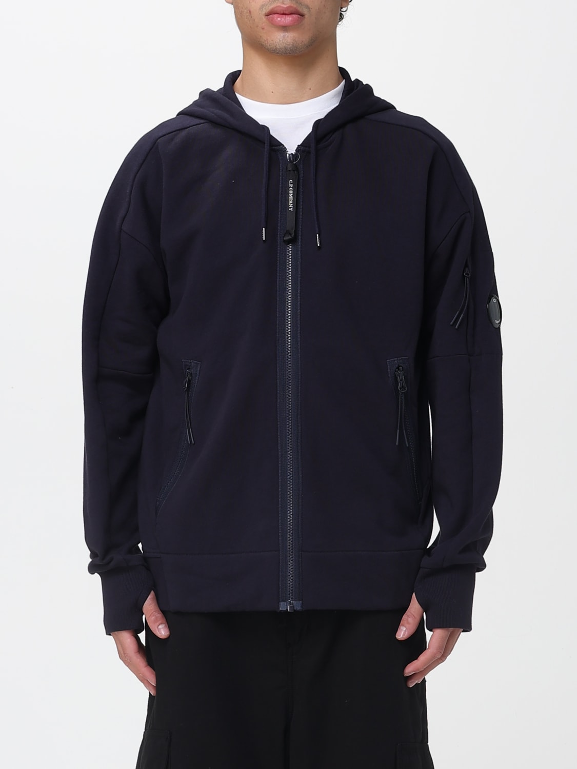 C.P. COMPANY SWEATSHIRT: Sweatshirt men C.P. Company, Blue - Img 1