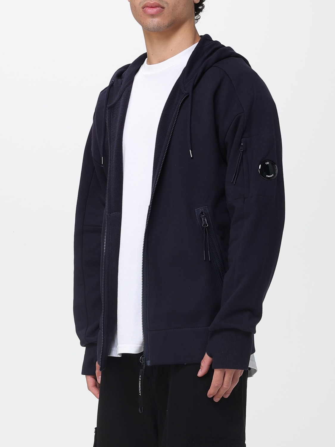 C.P. COMPANY SWEATSHIRT: Sweatshirt men C.P. Company, Blue - Img 3