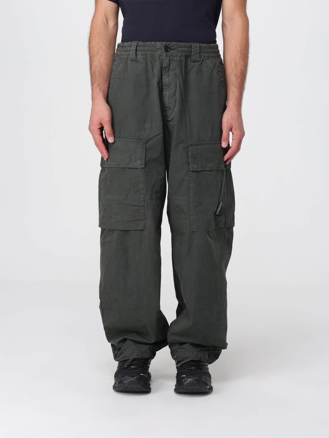 C.P. COMPANY PANTS: Pants men C.P. Company, Charcoal - Img 1