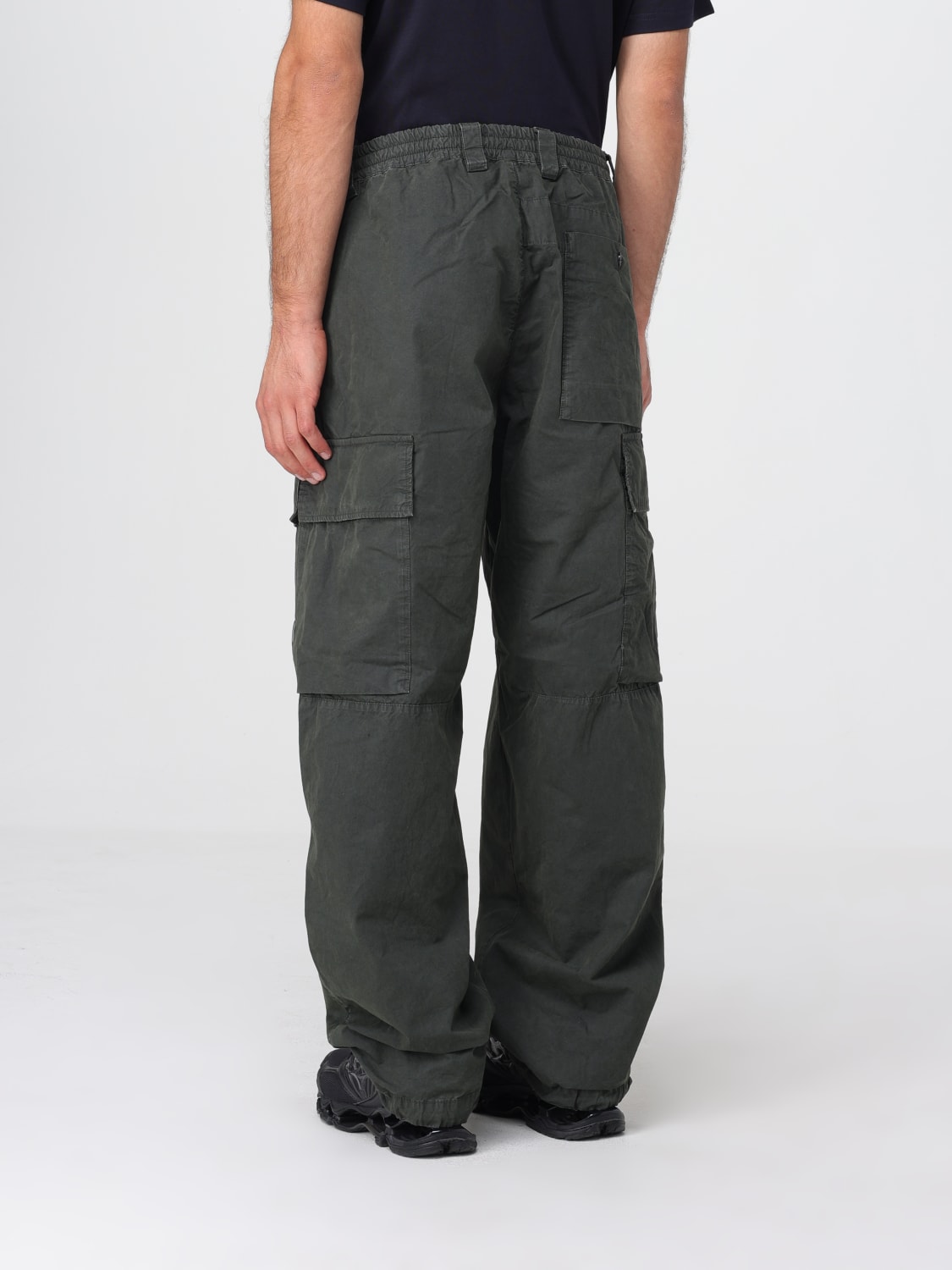 C.P. COMPANY PANTS: Pants men C.P. Company, Charcoal - Img 2