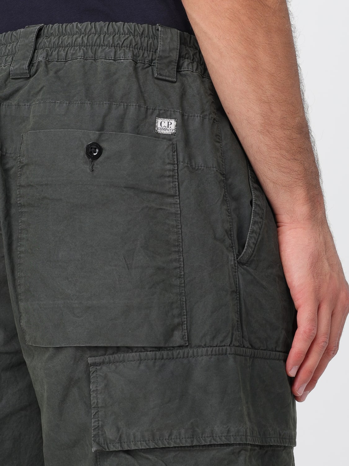 C.P. COMPANY PANTS: Pants men C.P. Company, Charcoal - Img 3