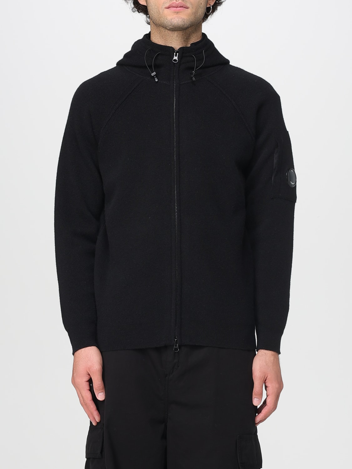C.P. COMPANY SWEATSHIRT: Sweater men C.P. Company, Black - Img 1