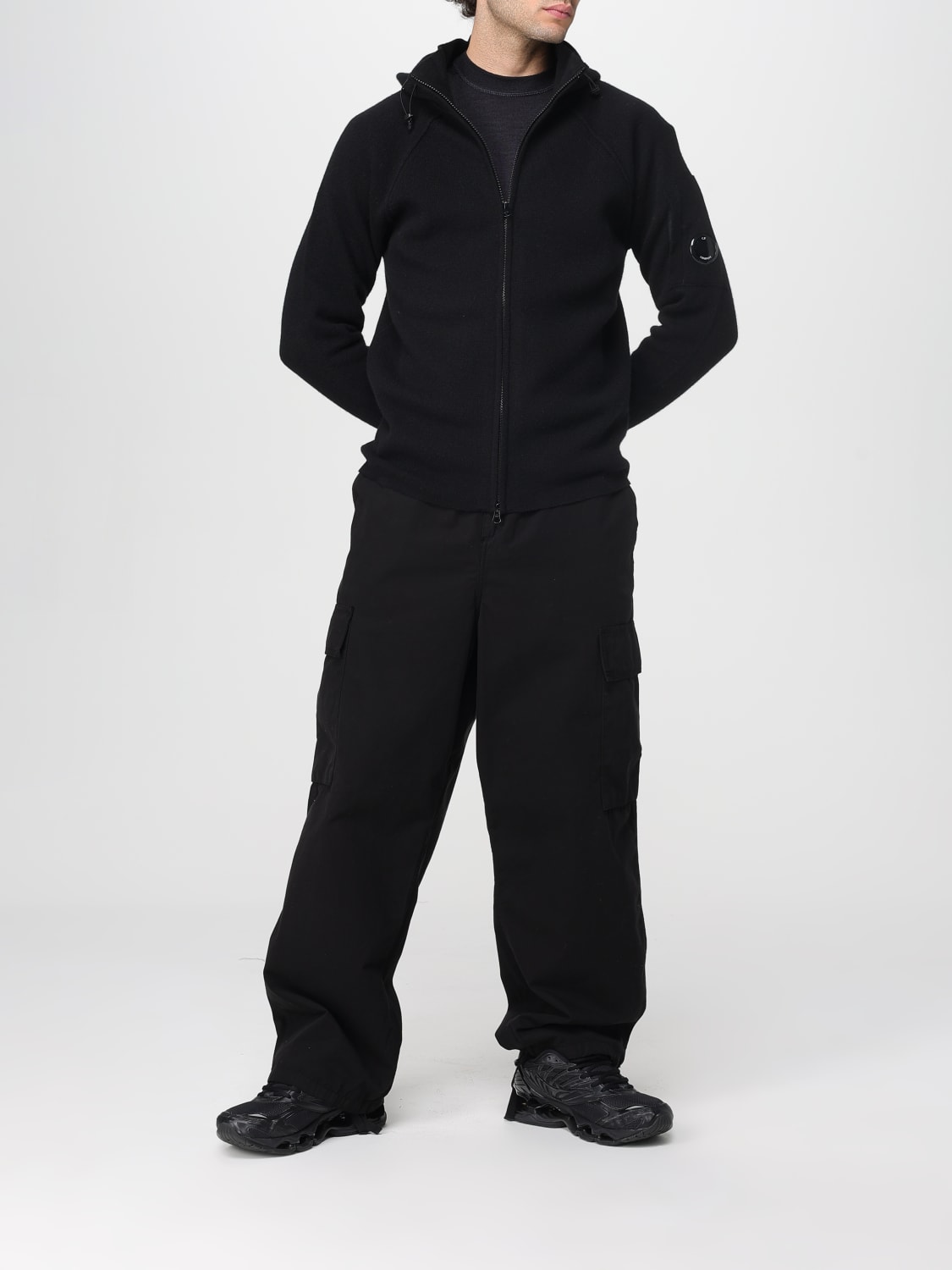 C.P. COMPANY SWEATSHIRT: Sweater men C.P. Company, Black - Img 2
