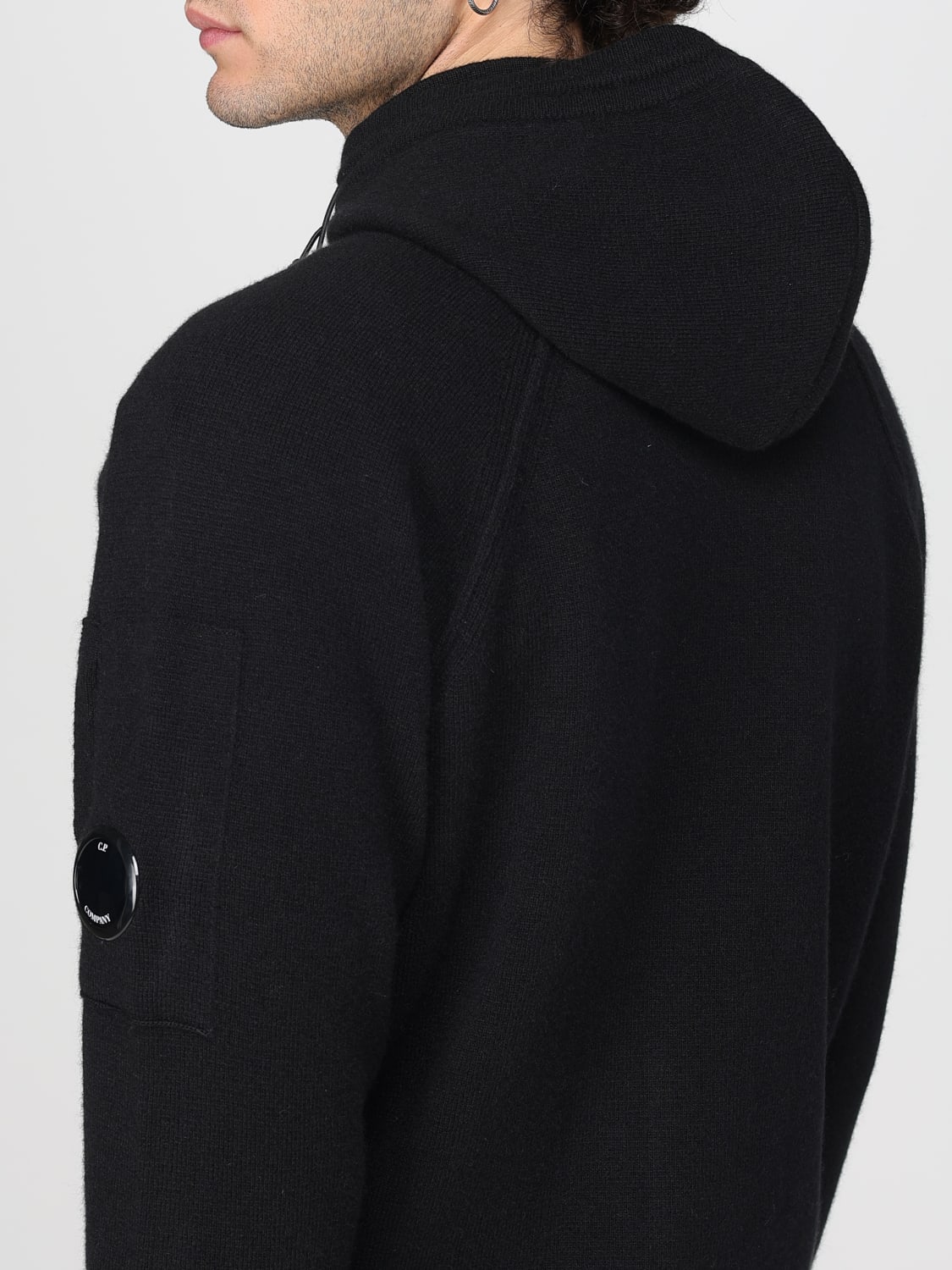 C.P. COMPANY SWEATSHIRT: Sweater men C.P. Company, Black - Img 5