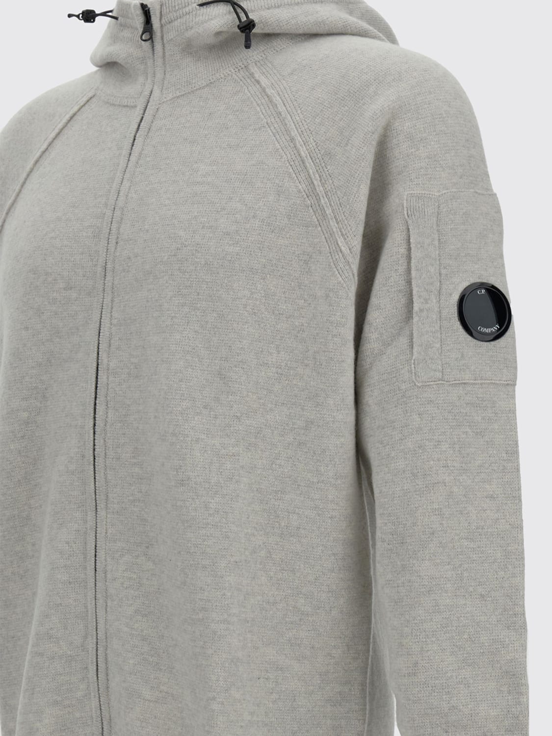 C.P. COMPANY SWEATSHIRT: Sweater men C.P. Company, Grey - Img 3