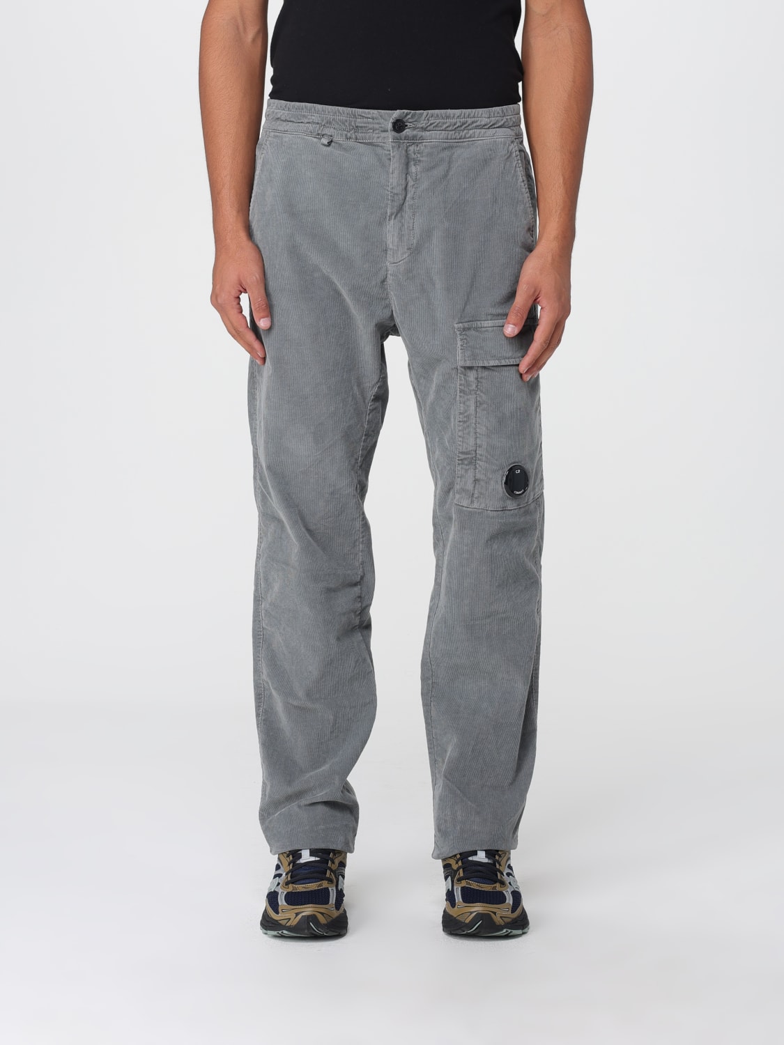 C.P. COMPANY PANTS: Pants men C.P. Company, Charcoal - Img 1