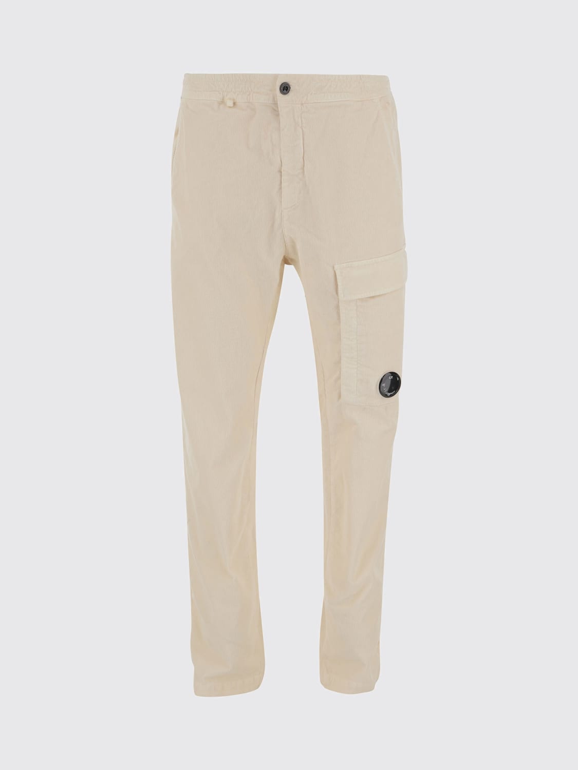 C.P. COMPANY PANTS: Pants men C.P. Company, Ivory - Img 1