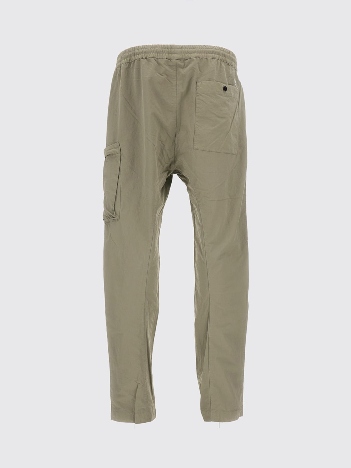C.P. COMPANY PANTALONI: Pantalone jogging Diagonal Flatt Nylon cargo C.P. Company, Beige - Img 2
