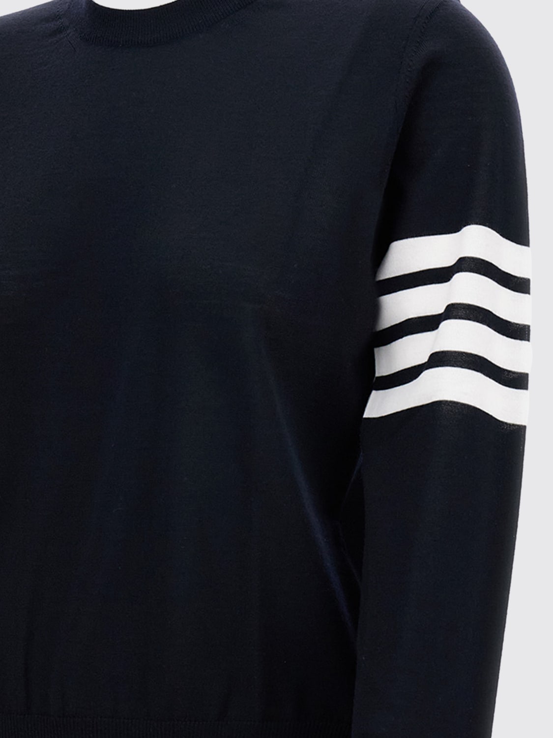 THOM BROWNE PULLOVER: Pullover damen Thom Browne, Blau - Img 3