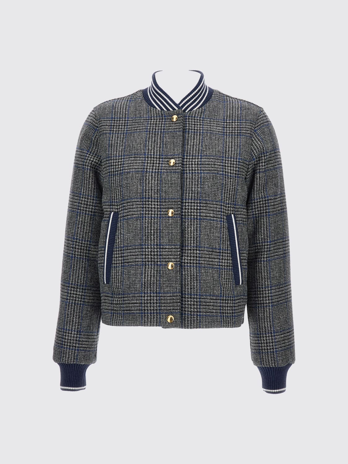 THOM BROWNE VESTE: Blazer femme Thom Browne, Gris - Img 2