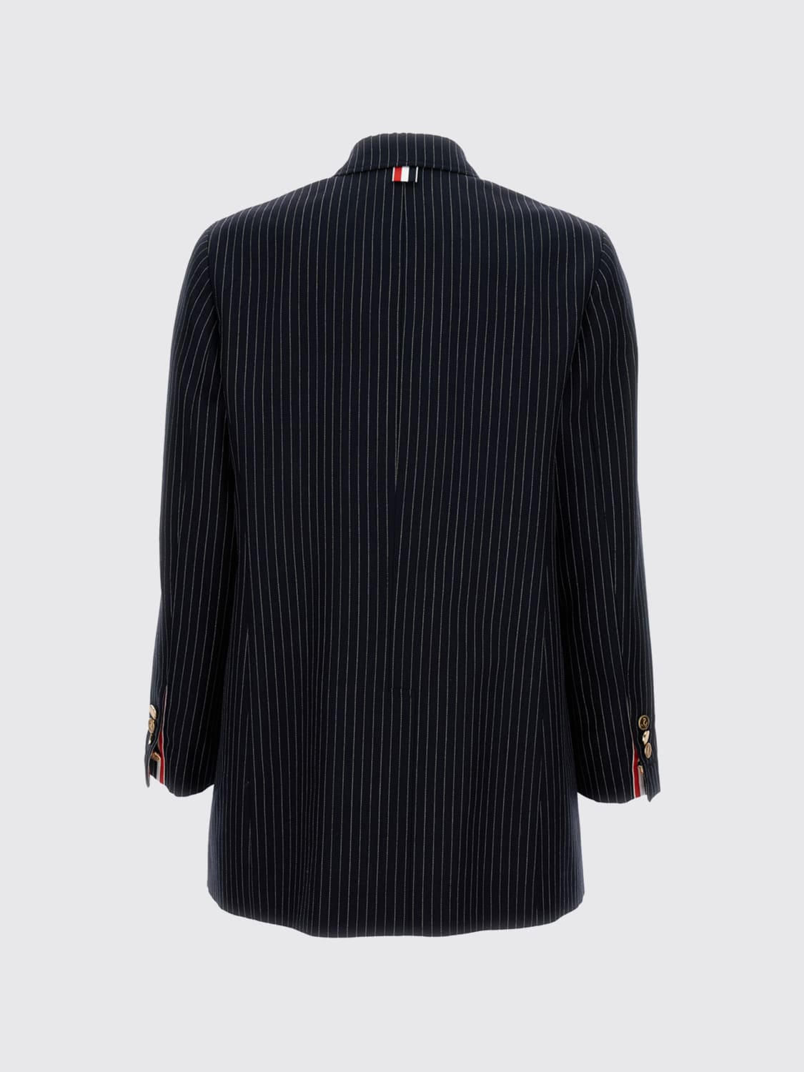 THOM BROWNE VESTE: Blazer femme Thom Browne, Bleu - Img 3