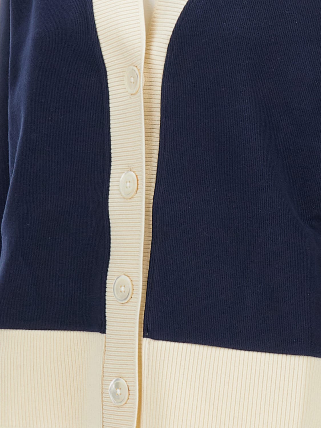 THOM BROWNE PULL: Pull femme Thom Browne, Bleu - Img 4