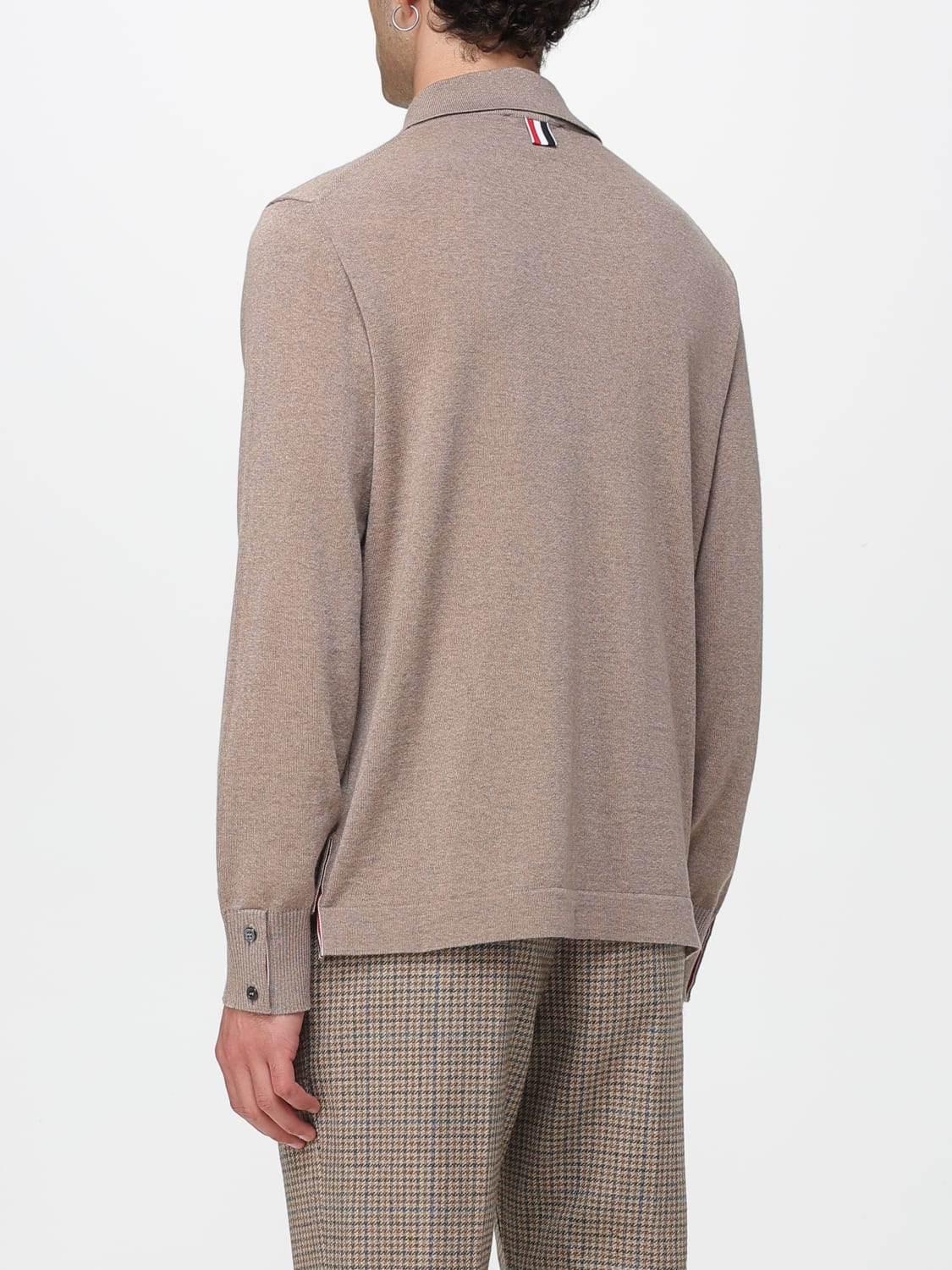 THOM BROWNE SHIRT: Sweater men Thom Browne, Beige - Img 3