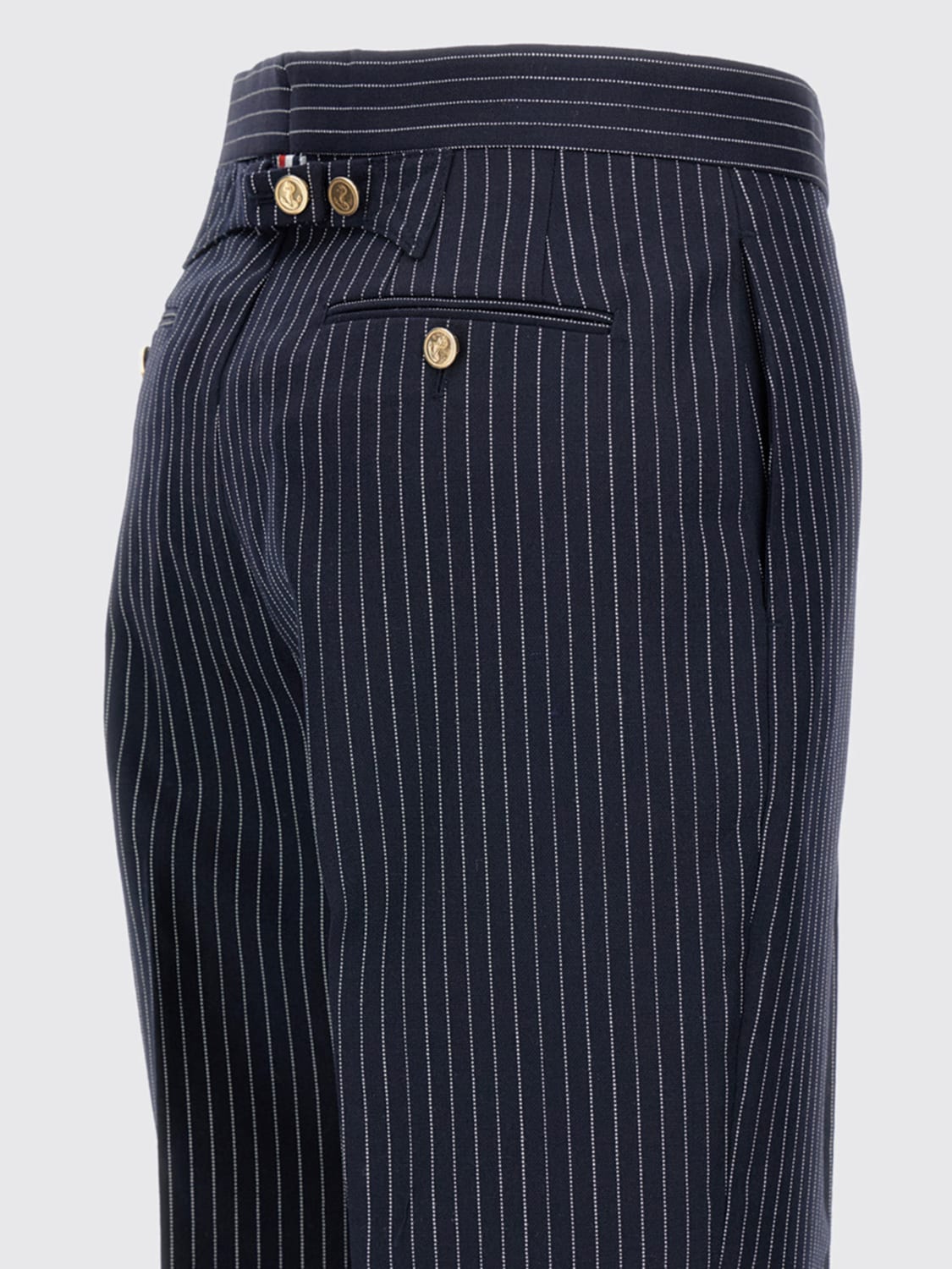 THOM BROWNE PANTALONES: Pantalón mujer Thom Browne, Azul Oscuro - Img 3
