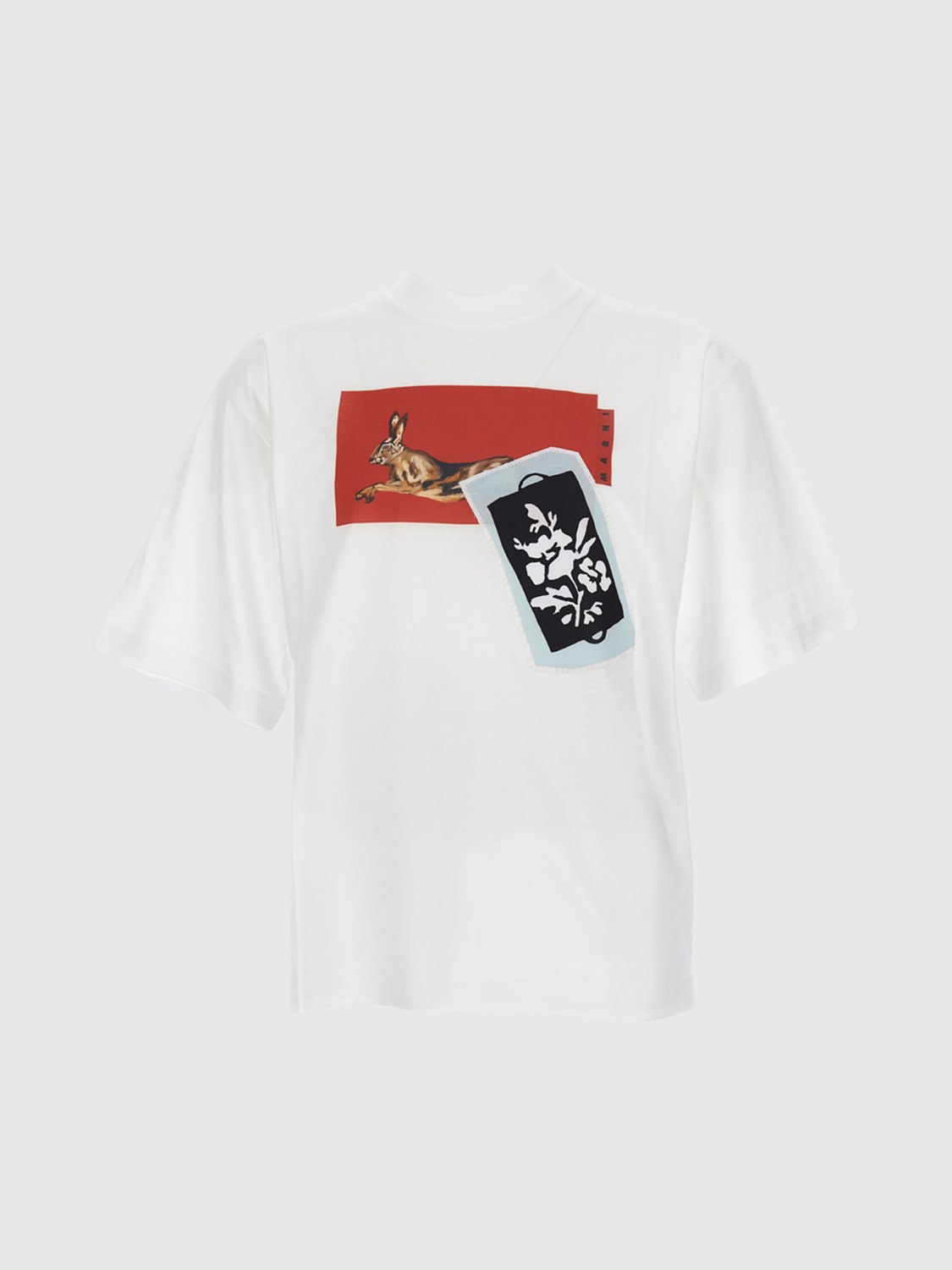 MARNI Tシャツ: Tシャツ メンズ Marni, ホワイト - Img 1