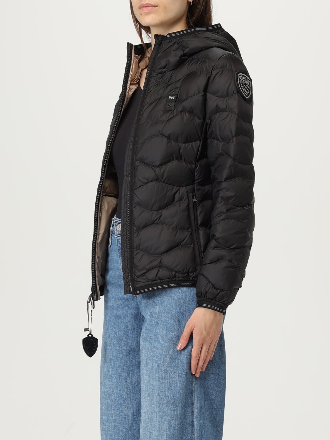 BLAUER CHAQUETA: Chaqueta mujer Blauer, Negro - Img 3