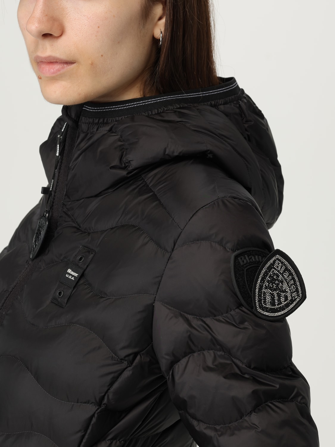 BLAUER CHAQUETA: Chaqueta mujer Blauer, Negro - Img 4