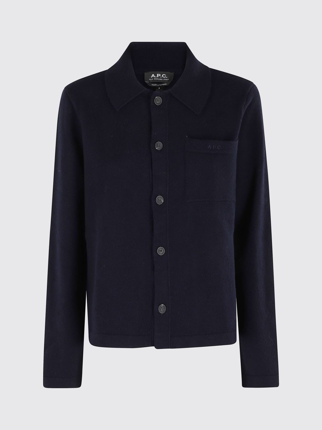 A.P.C. 外套: 西服外套 男士 A.P.C., 海军蓝 - Img 1