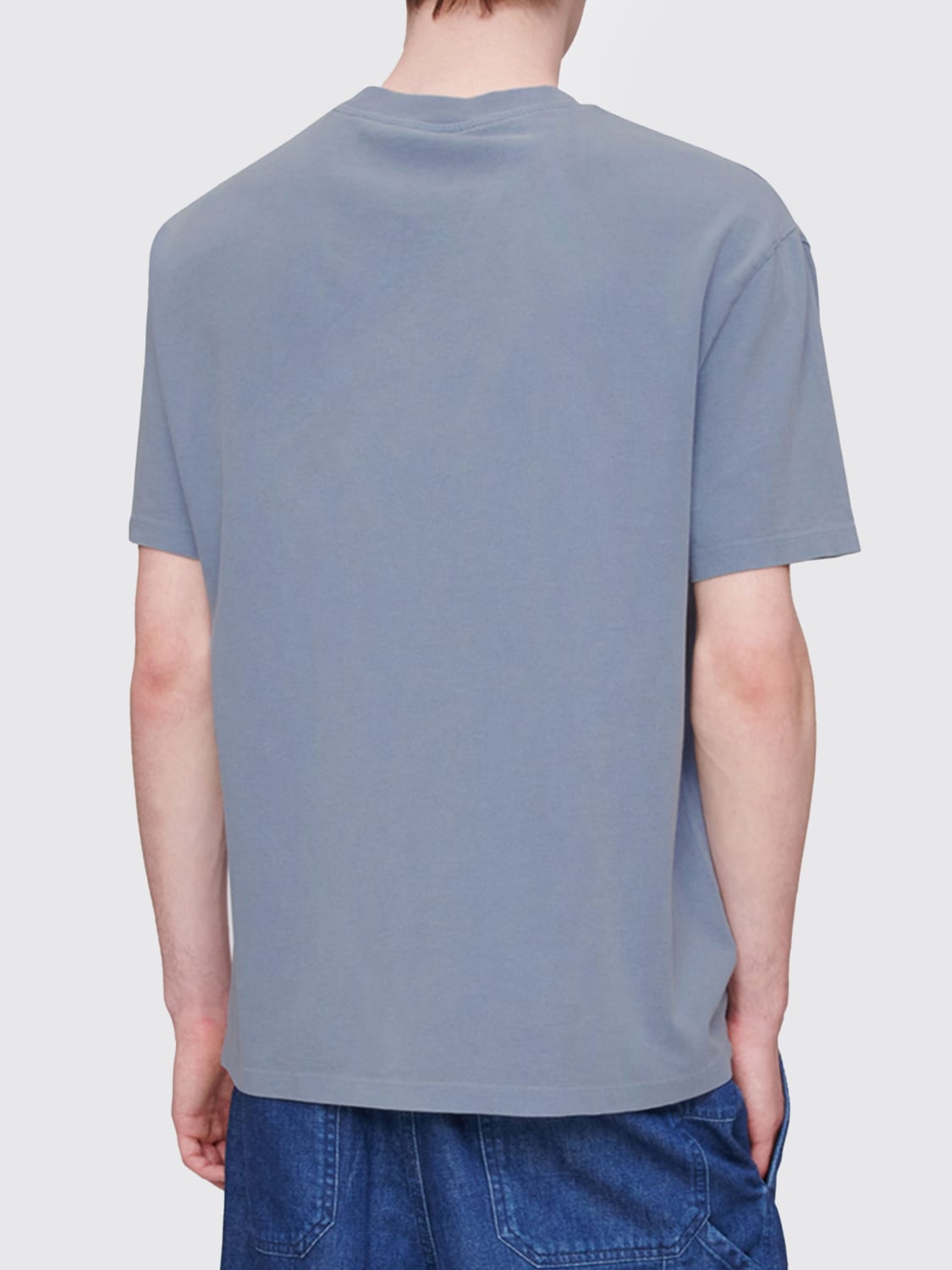 A.P.C. T-SHIRT: T-shirt men A.P.C., Gnawed Blue - Img 3