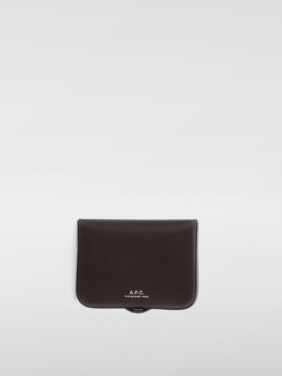 A.P.C. WALLET: Wallet men A.P.C., Brown - Img 1