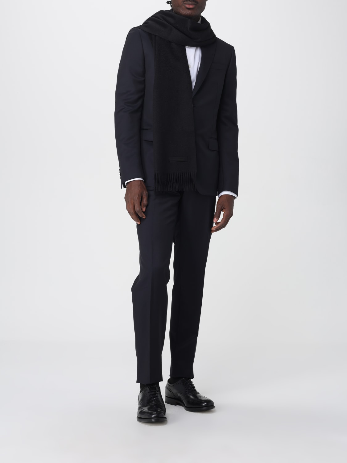 ZEGNA SCARF: Scarf men Zegna, Black - Img 4