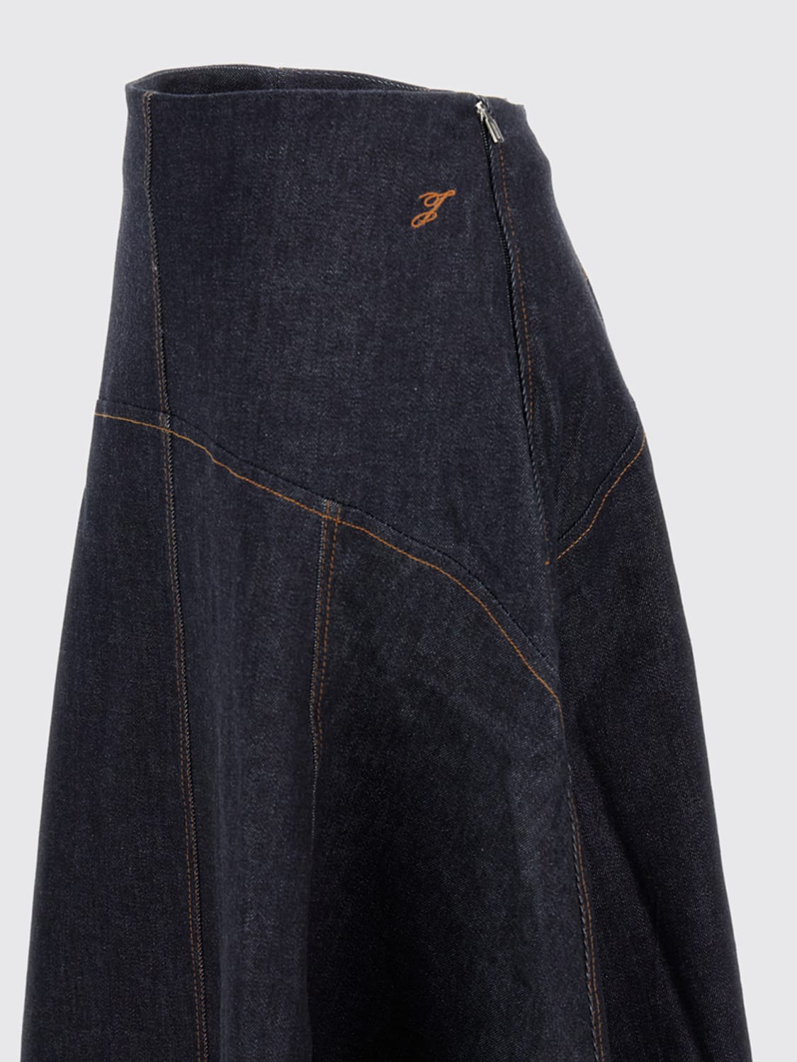 JACQUEMUS SKIRT: Skirt woman Jacquemus, Blue - Img 3