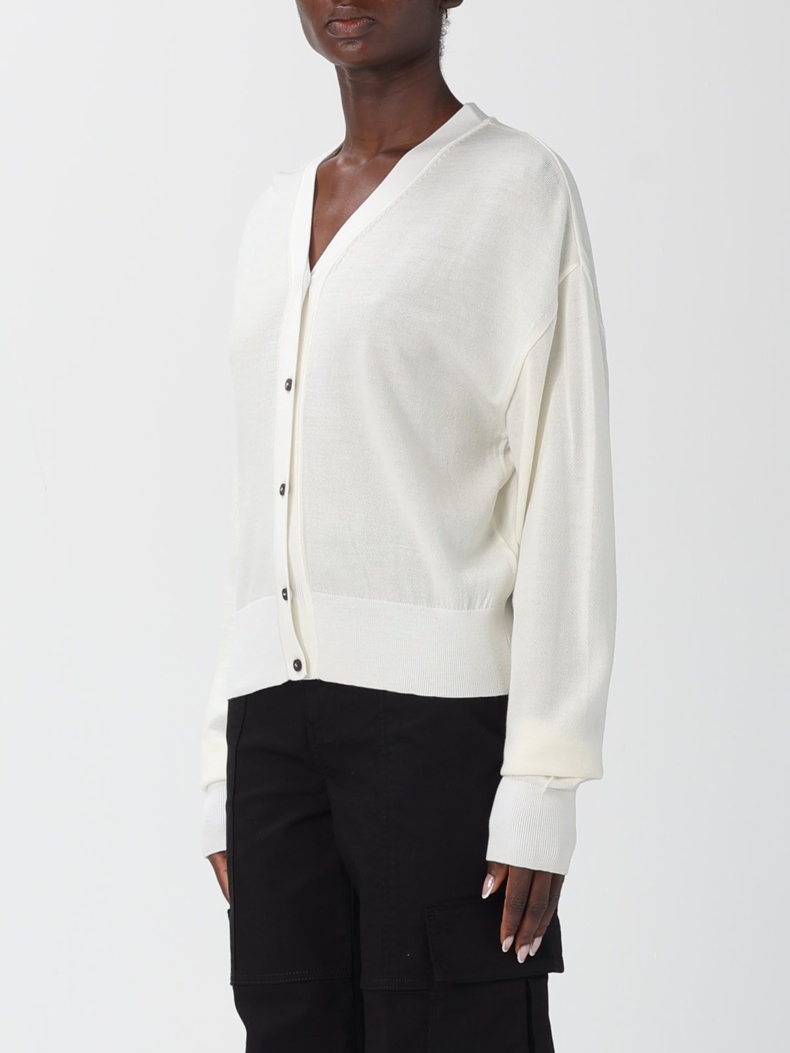 JACQUEMUS SWEATER: Sweater woman Jacquemus, White - Img 4