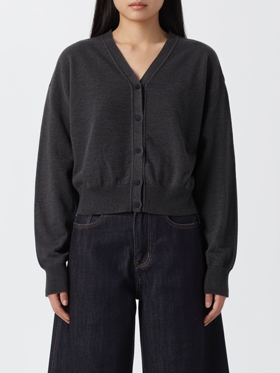 JACQUEMUS SWEATER: Sweater woman Jacquemus, Grey - Img 1