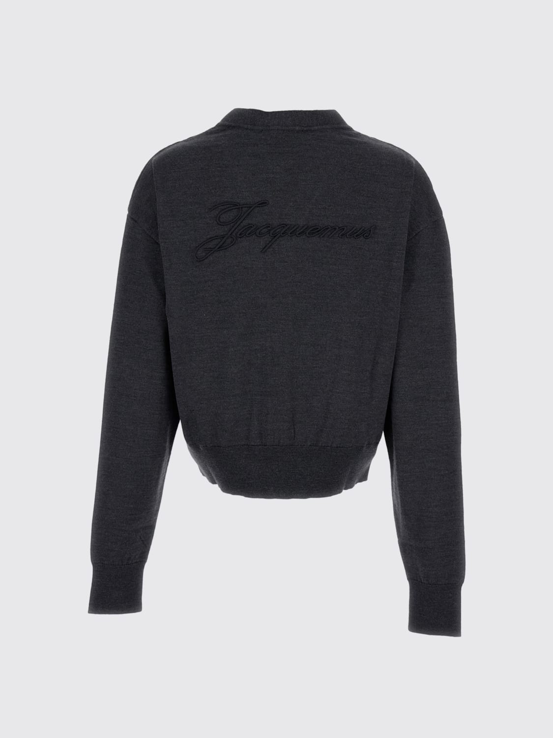 JACQUEMUS SWEATER: Sweater woman Jacquemus, Grey - Img 3