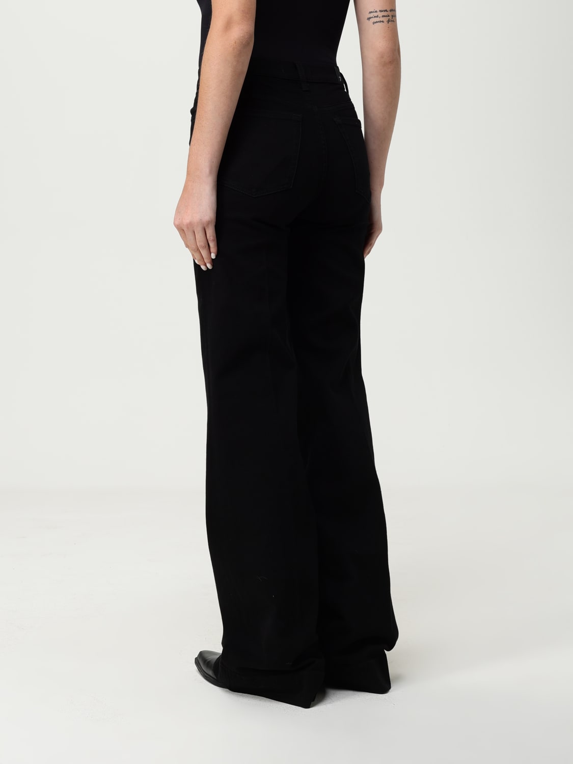 7 FOR ALL MANKIND JEANS: Jeans woman 7 For All Mankind, Denim - Img 2