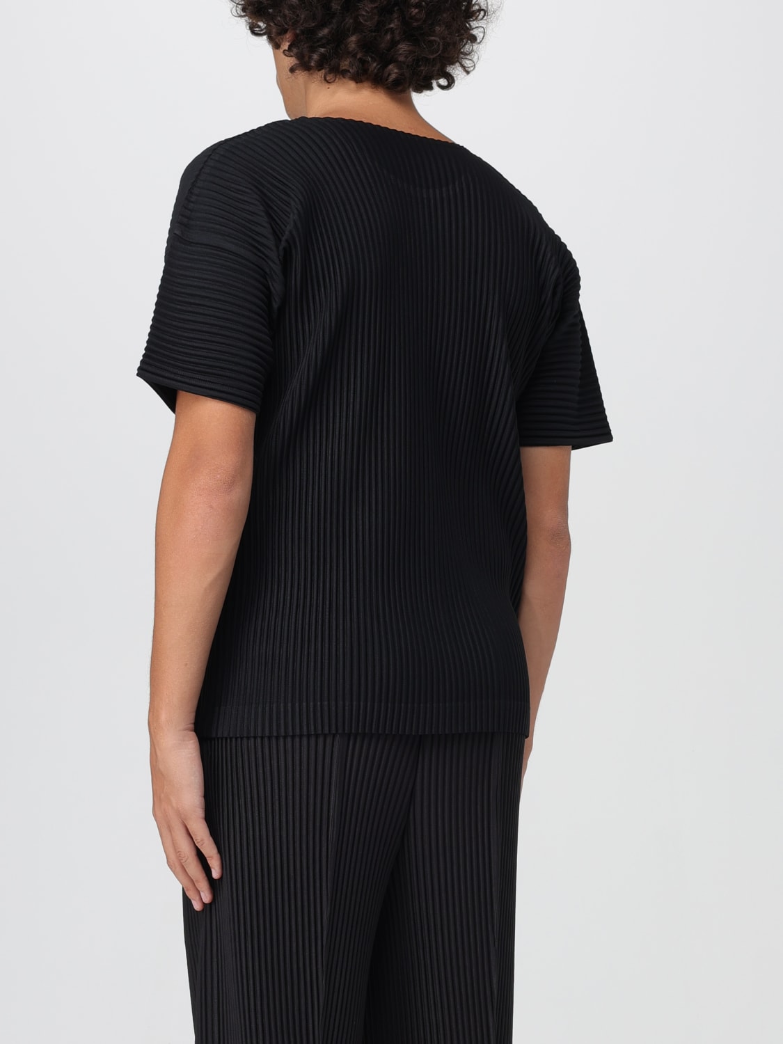 HOMME PLISSE' ISSEY MIYAKE T-SHIRT: T-shirt men Homme Plisse' Issey Miyake, Black - Img 3