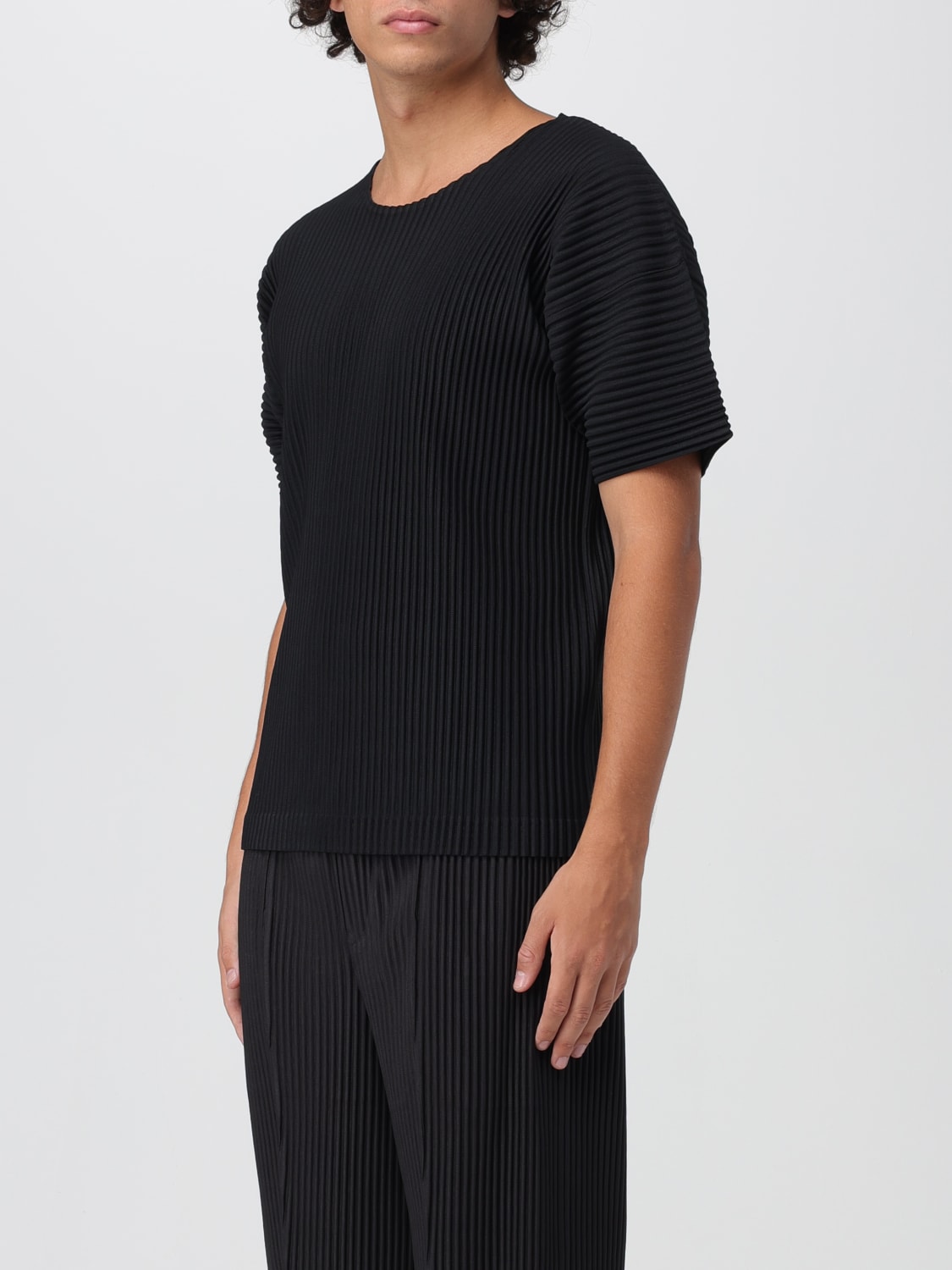 HOMME PLISSE' ISSEY MIYAKE T-SHIRT: T-shirt men Homme Plisse' Issey Miyake, Black - Img 4